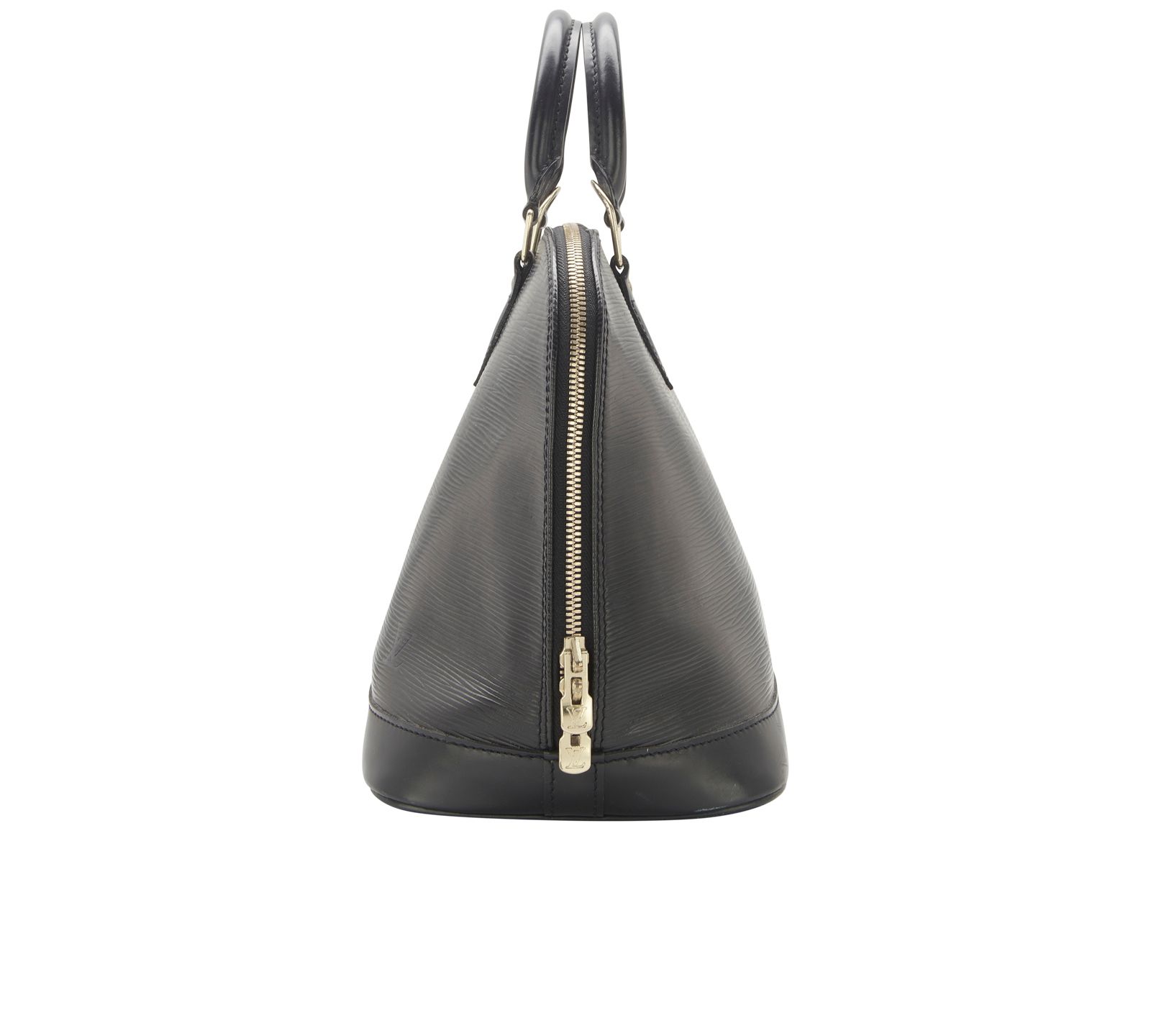 Alma PM, &pound;495, Handbags, Black, Leather, Bottom view